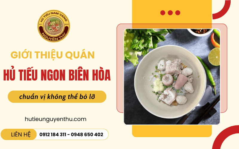 Hủ tiếu ngon Biên Hòa