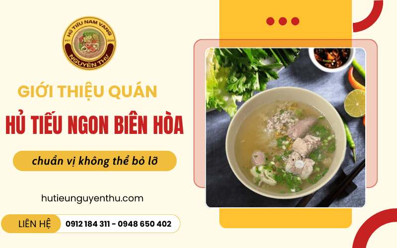 Hủ tiếu ngon Biên Hòa