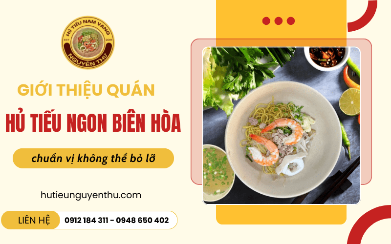 Hủ tiếu ngon Biên Hòa